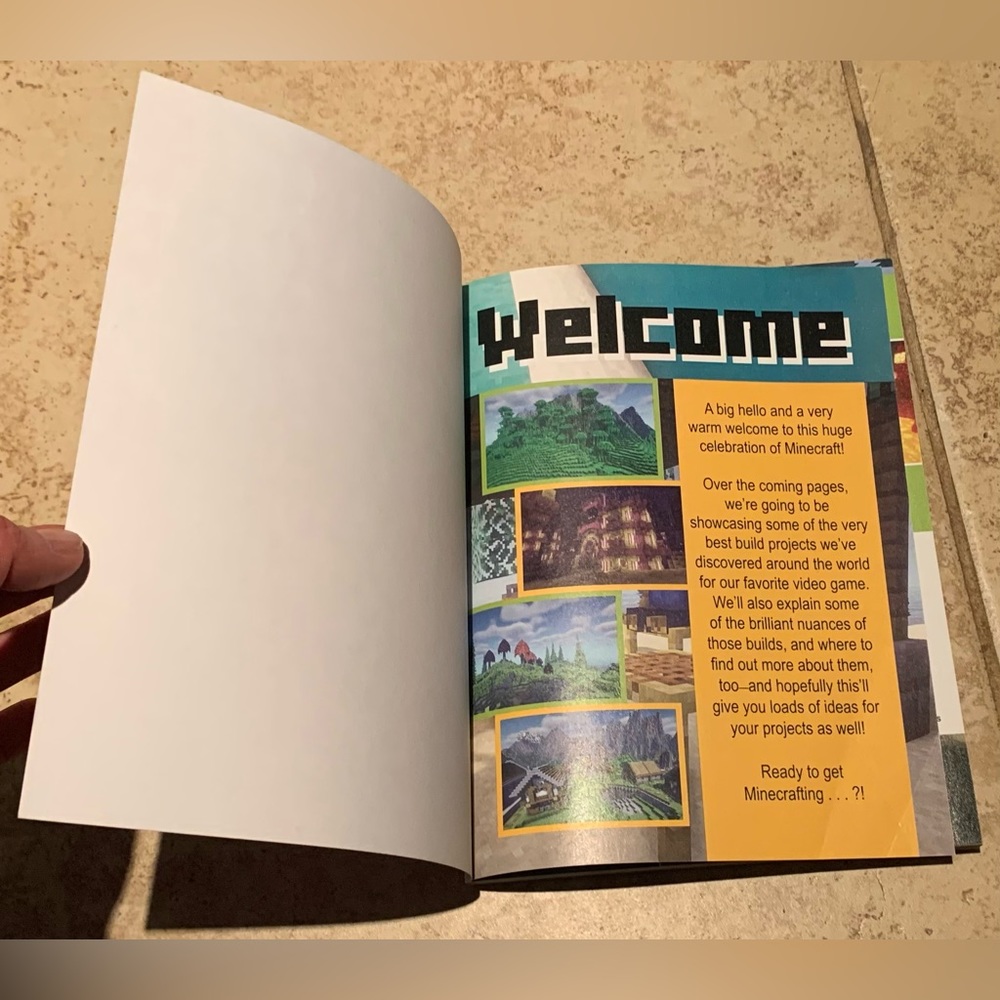 Minecraft: Mega Builds Paperback Book - Picture 5 of 7